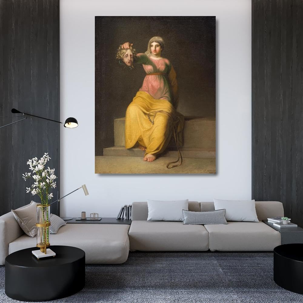 Amazon.com: Nicolai Abildgaard 36x47 Huge Gallery Wrapped Canvas